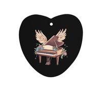 Piano Adventures Car Air Freshener Decorative Hanging Aromatherapy Tablets for Car Trucks Love form