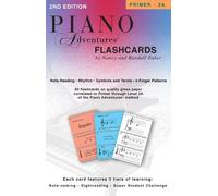 Piano Adventures Flashcards In-a-Box for Primer 2A. Instrument Card