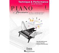 Piano Adventures All-In-Two Level 1 Tech. & Perf. : Technique & Performance - Anglicised Edition