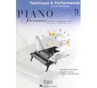 Piano Adventures All-in-Two Level 2a Tech. & Perf. : Technique & Performance - Anglicised Edition