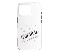 Piano Beat Keyboard Music Notes Musician Piano Lessons Case for iPhone 16 Pro
