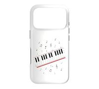 Piano Beat Keyboard Music Notes Musician Piano Lessons Case for iPhone 17 Pro