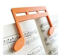 Piano Book Clip - 3D Printed Note Design Clamp - Page Holder for Piano Keyboard | for Players Musicians Keyboard Concert Performance Rehearsal Practice Cooking Reading