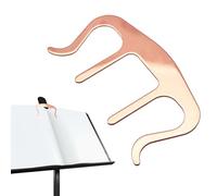 Piano Book Holder | Hands-Free Metal Page Holders,Book Clips to Hold Open, Music Stands Pianos Reading, Classroom School, Sheet Music Stand