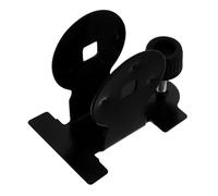 Piano Book Stand Back Plate Sheet Music Holder with Screws | Black Plastic and Metal Build, Multifunctional Accessory, for Practice Sessions and Concerts