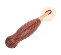 Piano Button Hammer with Redwood Handle, Piano Tuning Tool, Felt Head Vibrator for Keyboard Repair, Musical Instrument Accessories for Piano Technicians and Repair Shops