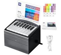 Piano Calendar, 52 Sheet Music Songs with Built-in Mini Electronic Keyboard, Music Notes Desk Calendar, Novelty Birthday Gift Idea