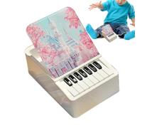 Piano Calendar, Music Calendar, Playable Monthly Musical Table Calendar for Piano - Creative Table Calendar with 32 Famous Songs, Aesthetic Decoration