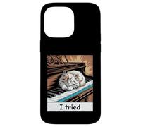 Piano Cat Classic Music Piano Kitten Pianoforte Pianist Case for iPhone 14 Pro Max