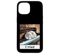 Piano Cat Classic Music Piano Kitten Pianoforte Pianist Case for iPhone 15