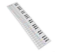 Piano Chord Chart Poster 88 Key Large Reference Guide