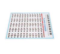 Piano Chord Tab Chart for Beginners Finger Exercises Musical Instrument Accessories 88 Keys