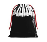 Piano Christmas Bag Drawstring Bags Large Santa Bag Kids Xmas Presents Storage Assorted Upgrade