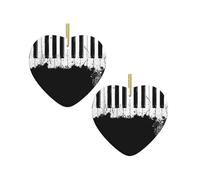 Piano Christmas Tree Ceramic Hanging, Hanging Ornament, Gifts For Christmas