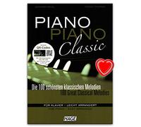 Piano Classic - 100 most beautiful classic melodies for piano - easily arranged by Gerhard Kölbl and Stefan Thurner - music book with 2 CDs and music clip - EH3777 - 9783866261129
