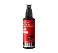 Piano Cleaner And - Hundred Milliliter Stain Remover Spray, Finish Conditioner, Cleanser Gloss Fluid Gear | Keyboard Hygiene Accessory With Rags For Home Studio Performance Preparation