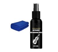 Piano Cleaner Care Fluid, Musical Instrument Care Agent, Cleaning Agent Piano with Cloth, Upright Digital Keyboard Player, Studio School Concert Hall Classroom, Spray Use for Keys Body