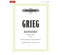 Piano Concerto A minor Op. 16 (2 Pianos 4 Hands). Burmeister 9790014119546