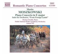 Piano Concerto in E Major by Moszkowski, M. (1998) Audio CD