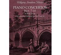 Piano Concertos nos 7-10 in Full Score, with Mozart's Cadenzas for nos 9 and 10.