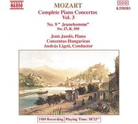 NAXOS – Piano Concertos, Vol. 3: No. 9 Jeunehomme, No. 27 K.595