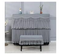 Piano Cover 1piece Minimalist Embroidered Thickened Fabric Stool Washable Multi-color(Color-05,Bench 36x76cm 1piece)
