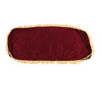 Piano Cover, Anti Dust Piano Keyboard Cover Keyboard Dust Cover Piano Bench Cover Piano Accessories for 61 88 Key Electronic Piano (Wine Red)