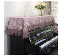 Piano Cover Cloth Lace Fabric Decorative Dust-proof Cloth for Upright Vertical Piano Top Cover L. 80 * 210cm