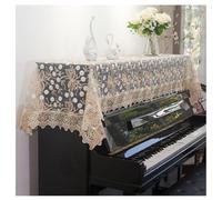 Piano cover,dust Cover,Piano Protective Cover, Electronic Piano Cover Upright Piano Keyboard Cover,European Style Luxury Elegant Lace Princess Cute Thick Dustproof Cover M 58 * 118cm