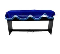 Piano Cover Electric Piano Dust Cover Dustproof Velvet Tassel Storage Household Portable Electronic Organ Universal For Piano(Color2)