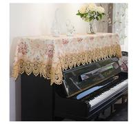 Piano cover,Piano Cover Cloth,dust Cover,Piano Protective CoverPiano Cover Upright Top Cover Dustproof Cover European Style Luxury Simple Elegant Piano Cover with Tassel H 70 * 180cm