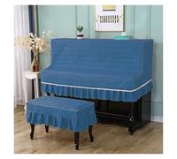 Piano Cover Piano Cover Cloth Upright Elegant And Meticulous Dust Simplicity With Dust-Proof Protective Anti-scratch(05,Piano - Single Stool)