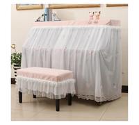 Piano Cover Piano Cover Simple Princess Full Cover Pianoforte Gabe Half Cover Electric Piano(Color 05,153x34x120cm Cover)