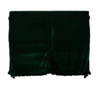 Piano Cover Soft Velvet Decorated Piano Cover Macrame Hand Wash Practical Home With Cover Protective Anti-scratch Against Dust Sun Waterproof(Green Piano cover)
