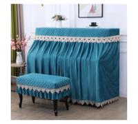 Piano Cover Upright Top Dustproof Chair Elegant Full