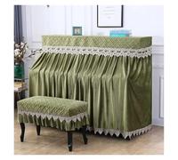 Piano Cover Upright Top Dustproof Chair Elegant Full