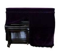 Piano Cover Velvet Piano Cover Full Practical Pleuche Dustproof For Universal For Piano(Color3)