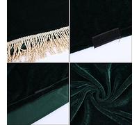 Piano Cover, Washable Dustproof Anti-Dust Piano Cover, Dark Green/Purple/Black (Optional) for Digital Piano Keyboard(Green)