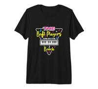 Piano Design for Keyboard Player - Best Players On The Bench Premium T-Shirt