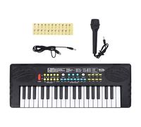 Piano Electric Keyboard with Microphone for Kids Digital Piano Keyboard vidaXL