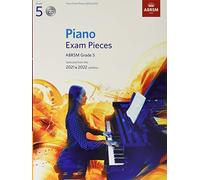 Piano Exam Pieces 2021 & 2022, ABRSM Grade 5, with CD: Selected from the 2021 & 2022 syllabus (ABRSM Exam Pieces)
