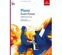 Piano Exam Pieces 2021 & 2022, ABRSM Initial Grade: 2021 & 2022 syllabus (ABRSM Exam Pieces)