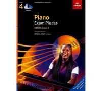ABRSM – Piano Exam Pieces 2023 & 2024 – Grade 4 – with audio