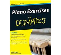 Piano Exercises For Dummies by David Pearl (2008-12-10)