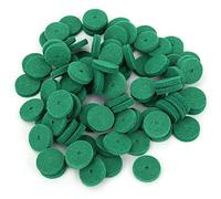 Piano Felt Pads, 90Pcs 22mm Piano Felt Cushion Piano Felt Washers Piano Leveling Key Washers Piano Regulating Tools Keyboard Balance Washers Piano Parts Replacement Green
