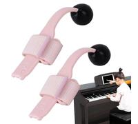 Piano Finger Trainer - Practice Device with ABS Nylon Keyboard 4.9 Inch Hand Alignment Tool with Palm Support Control