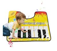 piano floor mat toilet, musical bath mat, musical floor mat baby, Piano Mat for Bathroom, Artistic Piano Sounding Carpet, Funny Toe Music Keyboard Toilet Floor Mat Rug Easy Wipe for Bathroom Decor