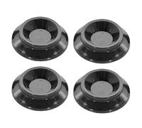 Piano Floor Protectors - ABS Material, 3.54 Inch Wheels Swivel Cups, 4 Pieces Anti-Noise Foot Pad | Protective Piano Swivel Pads, Non-slip Piano Wheel Pads For Wing Pianos, Furniture, Floors