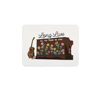 Piano Flowers Mouse Pad For Music Fan Gift Long Live All The Magic We Made Merch (Long Live MP UK)