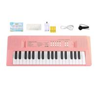 Piano - For Kids 37 Key Rechargeable Music - Learning Toy Built-In 10 Songs | Electronic Musical Instrument - For Boys Girls Finger - Dexterity Memory Early Learning